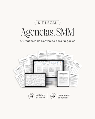 Kit Legal: Social Media Managers, Agencias y Creativos