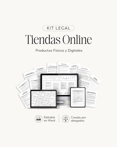 Kit Legal: Tiendas Online - Productos Físicos o Digitales