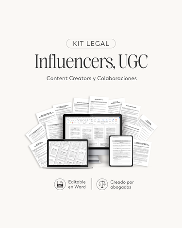Kit Legal: Influencers & UGC